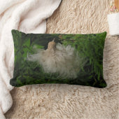 ふわふわアメリカの毛上枕 ランバークッション (ブランケット)