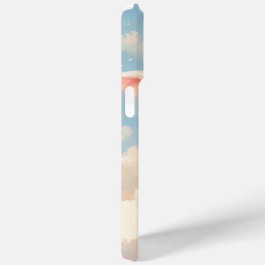 ふわふわアルパカの夢 Case-Mate iPhoneケース (裏面 / 右)