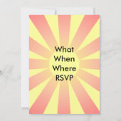 ふわふわキッテン招待状 招待状 (裏面)