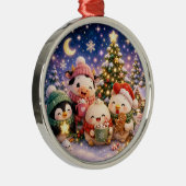 ふわふわクリスマス メタルオーナメント (右)
