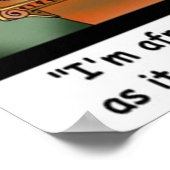 ふわふわコーエン弁護士@Clawネコ弁護士ポスター ポスター (角)