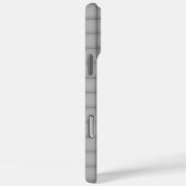 ふわふわスクエア お気に入りの色 チェッカー カスタムネーム Case-Mate iPhoneケース (裏面 / 右)