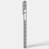 ふわふわスクエア お気に入りの色 チェッカー カスタムネーム Case-Mate iPhoneケース (裏面 / 左)