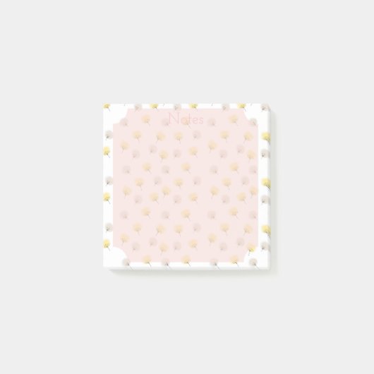 ふわふわタンポポ ポストイット (正面)