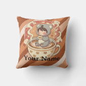 ふわふわチビコアラの冒険 アクセントスローピロー クッション (裏面)