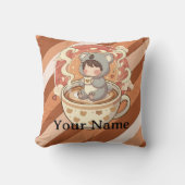 ふわふわチビコアラの冒険 アクセントスローピロー クッション (正面)