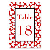 ふわふわハート テーブルナンバー (裏面)