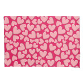 ふわふわハート 枕カバー (正面)