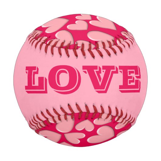 ふわふわハート 野球ボール (裏面)