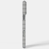 ふわふわパフライン お気に入りの色 カスタム名入り Case-Mate iPhoneケース (裏面 / 右)