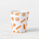 ふわふわベーカリーの和風おやつパンいろいろ カフェラテマグ (正面)