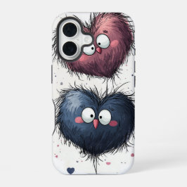 ふわふわラブデュオ - かわいいアニメのスマホケース iPhone 16ケース