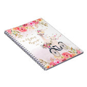 ふわふわラマライディングビシクルガール新学期 ノートブック (右側)