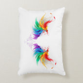 ふわふわレインボーウィングス アクセントクッション (正面(垂直))