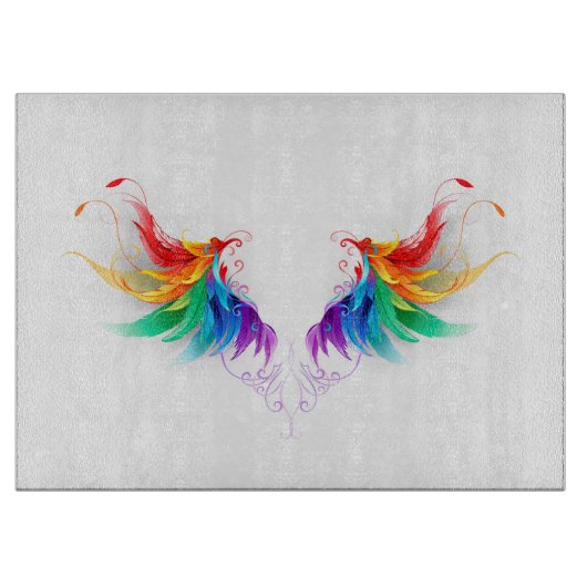 ふわふわレインボーウィングス カッティングボード (正面)