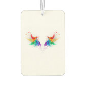 ふわふわレインボーウィングス カーエアーフレッシュナー (裏面)