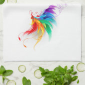 ふわふわレインボーウィングス キッチンタオル (折り畳み)