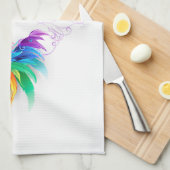 ふわふわレインボーウィングス キッチンタオル (四つ折り)