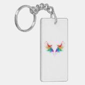 ふわふわレインボーウィングス キーホルダー (正面左)