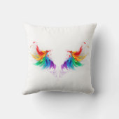 ふわふわレインボーウィングス クッション (裏面)