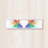 ふわふわレインボーウィングス サインプレート (正面)