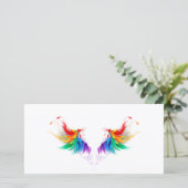 ふわふわレインボーウィングス サンキューカード (スタンド正面)