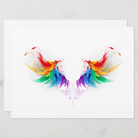ふわふわレインボーウィングス シーズンカード (正面/裏面)