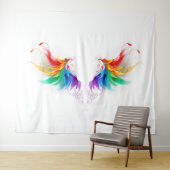 ふわふわレインボーウィングス タペストリー (インサイチュ(横))