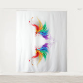 ふわふわレインボーウィングス タペストリー (正面)