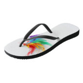ふわふわレインボーウィングス ビーチサンダル (アングル)