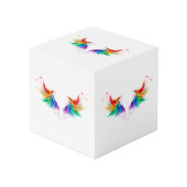 ふわふわレインボーウィングス フォトキューブ (正面アングル)