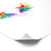 ふわふわレインボーウィングス フォトプリント            (角)