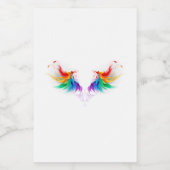 ふわふわレインボーウィングス フードラベル (シングルラベル)