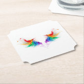 ふわふわレインボーウィングス ペーパーコースター (アングル)