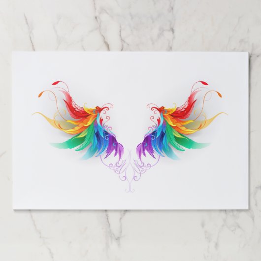 ふわふわレインボーウィングス ペーパーパッド (正面)