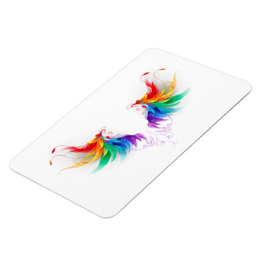 ふわふわレインボーウィングス マグネット (左側)