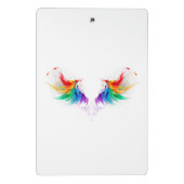 ふわふわレインボーウィングス ミニクリップボード (裏面)