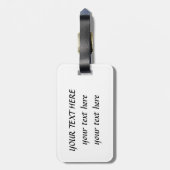 ふわふわレインボーウィングス ラゲッジタグ (裏面縦)