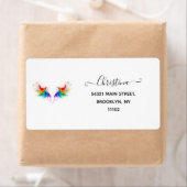 ふわふわレインボーウィングス ラベル (インサイチュ)