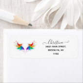 ふわふわレインボーウィングス ラベル (インサイチュ)