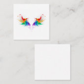 ふわふわレインボーウィングス 割引カード (正面/裏面)