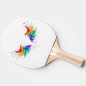ふわふわレインボーウィングス 卓球ラケット (横)