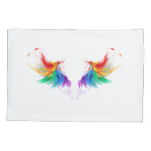 ふわふわレインボーウィングス 枕カバー (裏面-左)