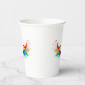 ふわふわレインボーウィングス 紙コップ (左)