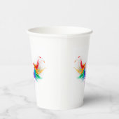 ふわふわレインボーウィングス 紙コップ (右)