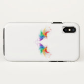 ふわふわレインボーウィングス Case-Mate iPhoneケース (裏面(横))
