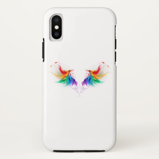 ふわふわレインボーウィングス Case-Mate iPhoneケース (裏面)