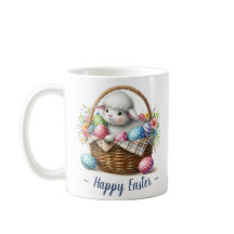 ふわふわ子羊とイースターエッグ