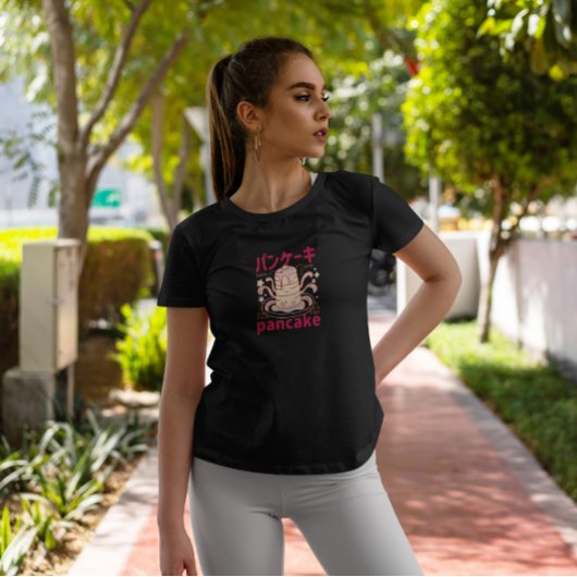 ふわふわ日本のしたパンケーキの怪物 Tシャツ