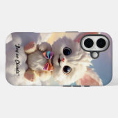 「ふわふわ雲の仲間」 Case-Mate iPhoneケース (裏面 (横))